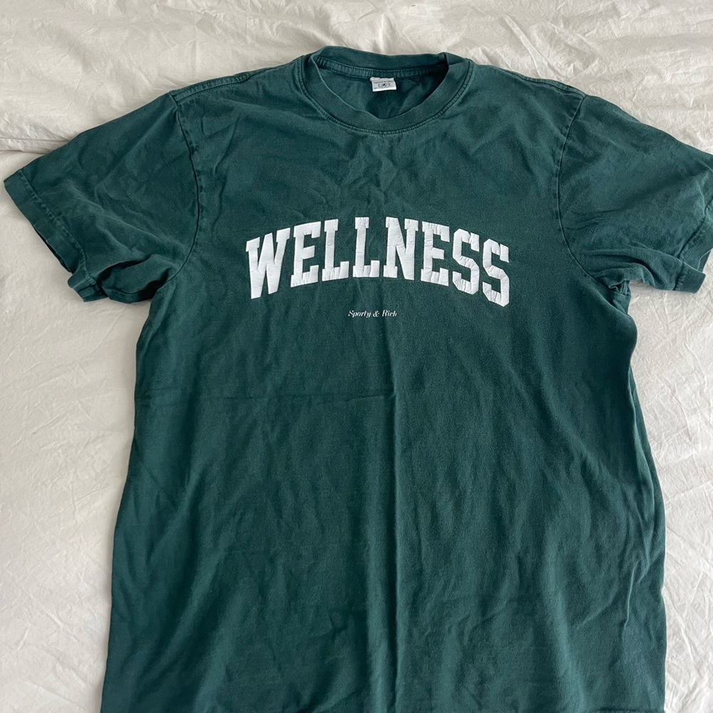Sporty & Rich Green Short Sleeve Tee